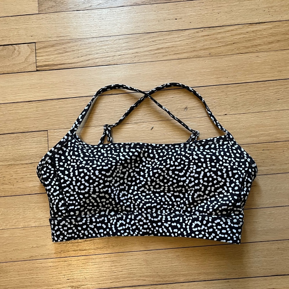 Patterned Sports Bra